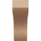 Ekena Millwork 5-inch W x 10-inch D x 14-inch H Stanfield Rough Cedar Woodgrain TimberThane Knee Brace, Primed BRCUR05X10X14STARCPR - alternate 2